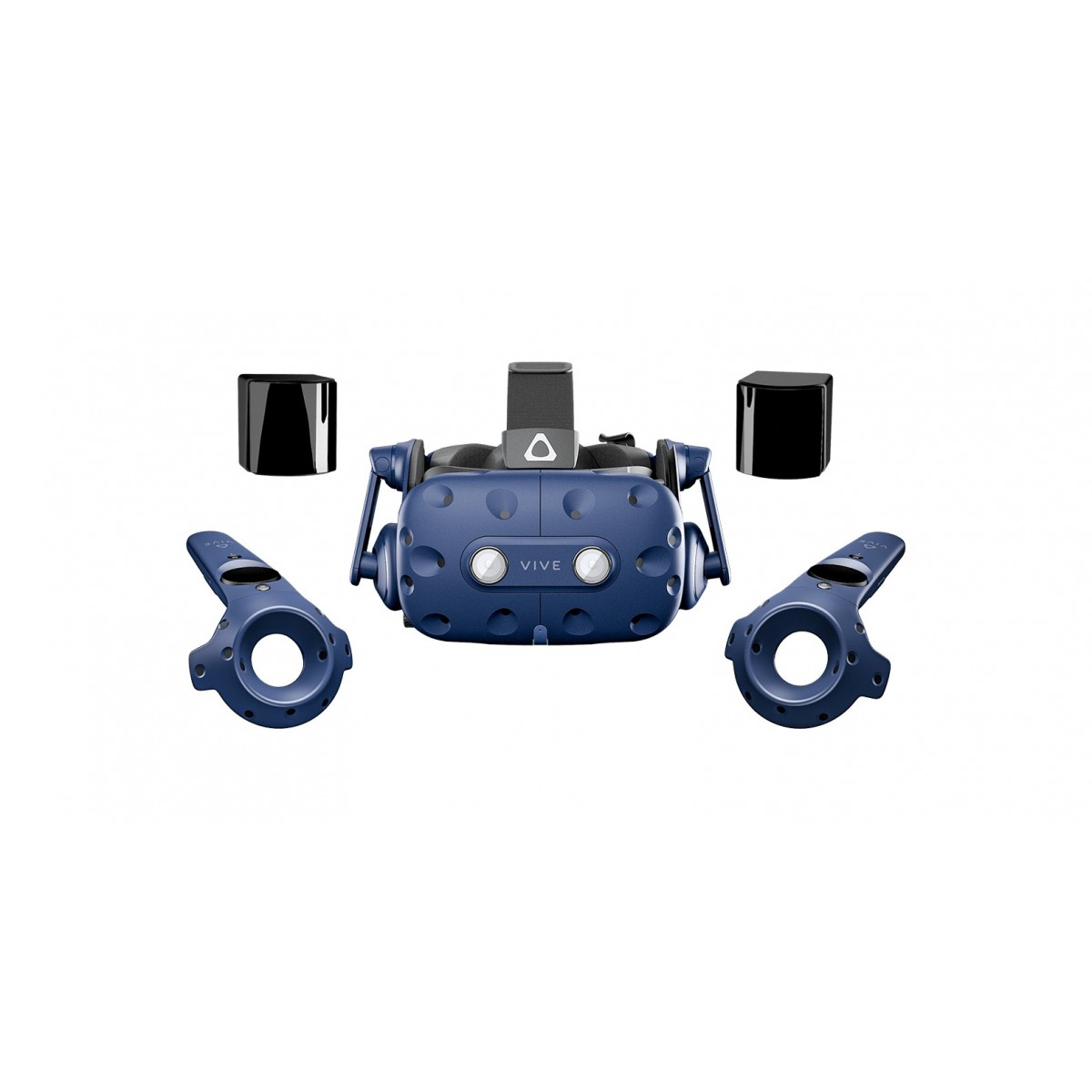HTC VR-Brille Vive Pro - Full Kit - Dedicated head mounted display - Violet - AMOLED - 2880 x 1600 pixels - 90 Hz - 110°
