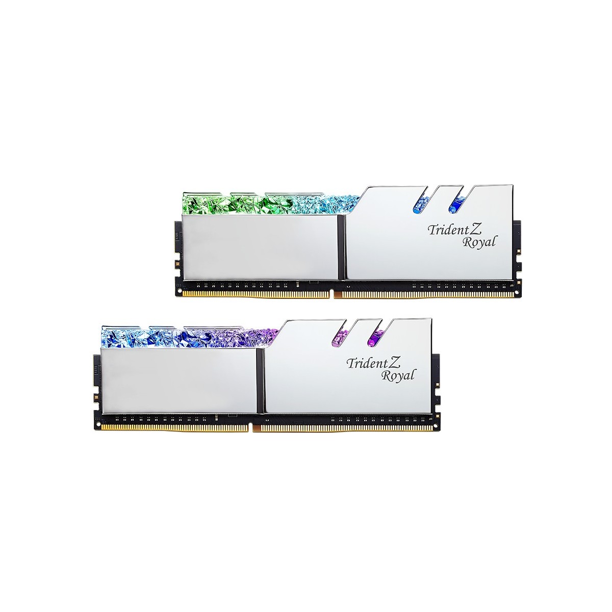 G.Skill Trident Z Royal F4-3600C16Q-32GTRSC - 32 GB - 4 x 8 GB - DDR4 - 3600 MHz - 288-pin DIMM
