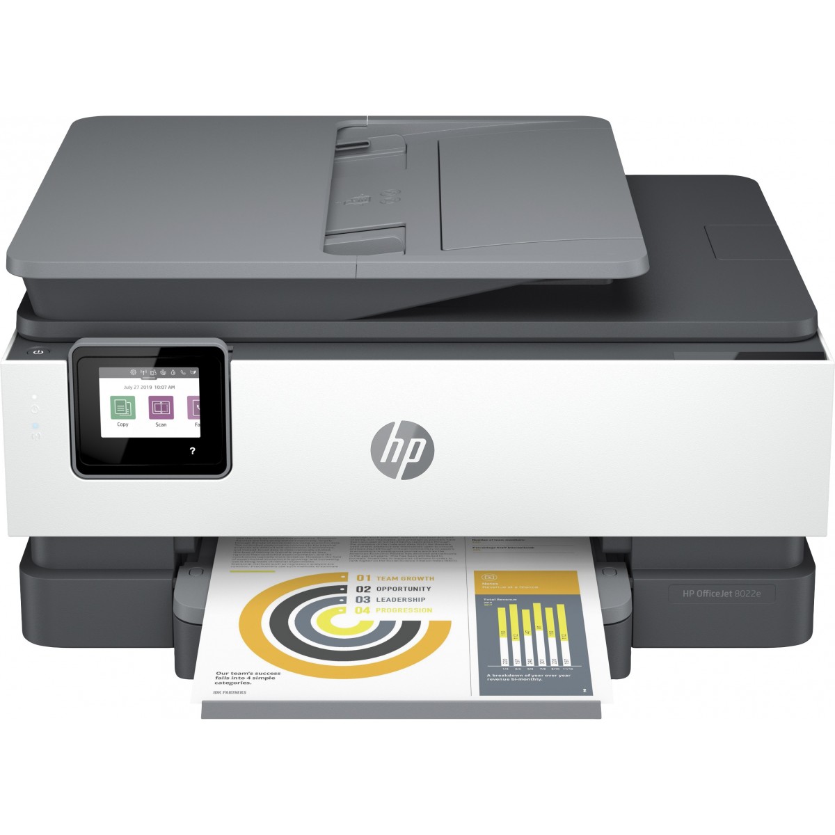 HP OfficeJet Pro 8022e - Thermal inkjet - Colour printing - 4800 x 1200 DPI - A4 - Direct printing - Black - White