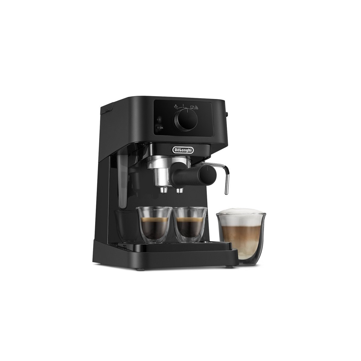 De Longhi Stilosa EC230.BK - Drip coffee maker - 1 L - 1100 W - Black