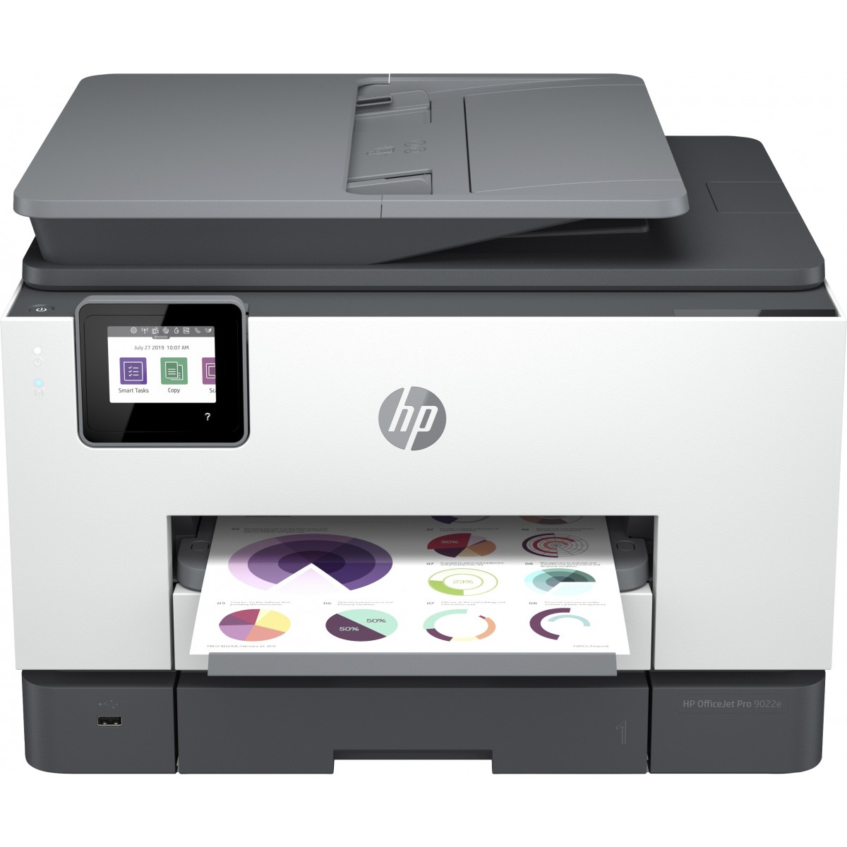 HP OfficeJet Pro 9022e - Inkjet - Colour printing - 4800 x 1200 DPI - Colour copying - A4 - White
