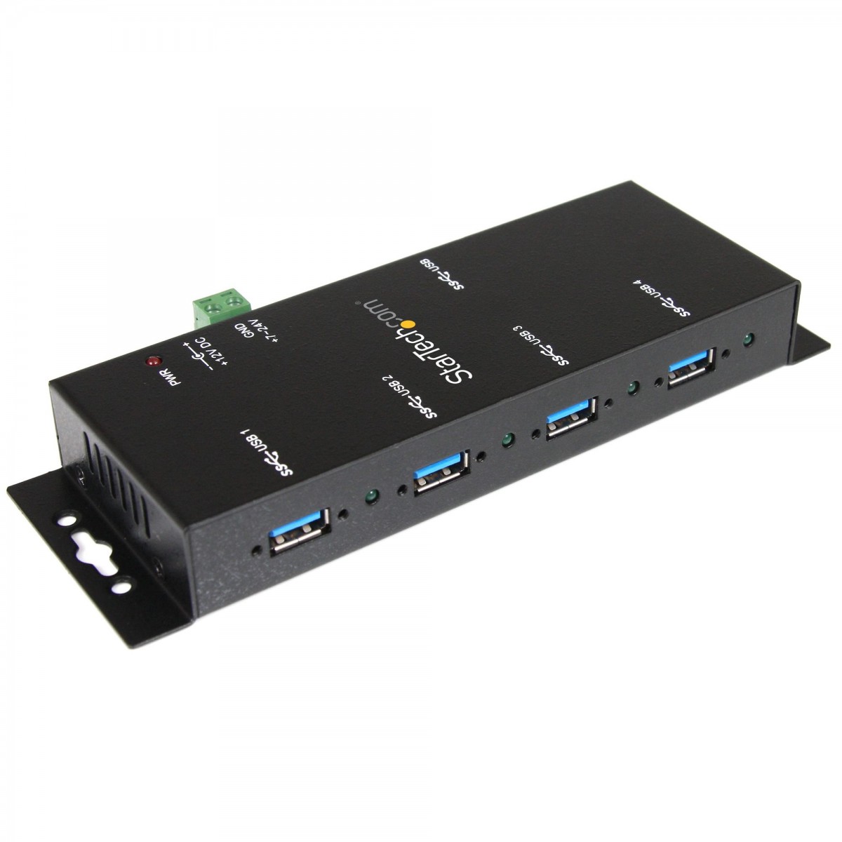 StarTech.com 4-Port Industrial USB 3.0 Hub with ESD Protection - USB 3.2 Gen 1 (3.1 Gen 1) Type-B - USB 3.2 Gen 1 (3.1 Gen 1) Ty