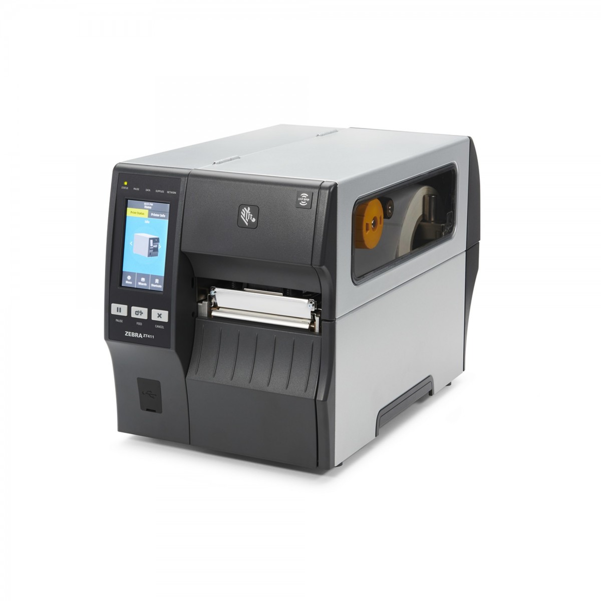 Zebra ZT411 - Direct thermal / Thermal transfer - POS printer - 300 x 300 DPI - 2.4 ips - 0.058 - 0.25 µm - 10.4 cm