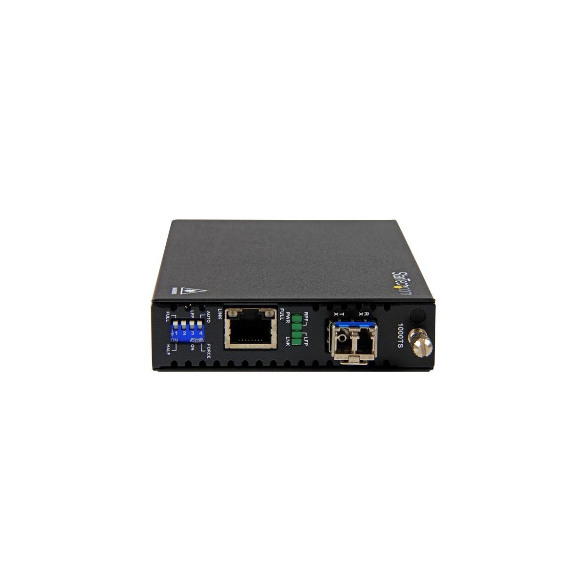 StarTech.com Gigabit Ethernet Copper-to-Fiber Media Converter - SM LC - 20 km - 2000 Mbit/s - 1000Base-T - 1000Base-LX - IEEE 80