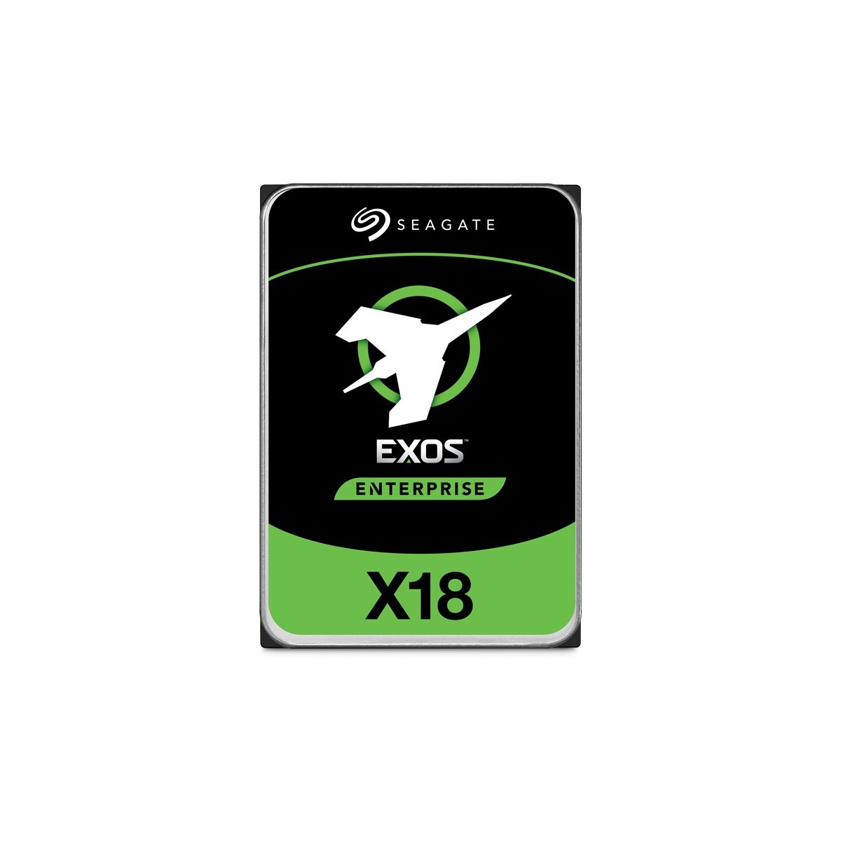 Seagate ENTERPRISE C EXOS X18 10TB 3.5IN 7200RPM SATA HELIUM 512E - Serial ATA - 10,000 GB