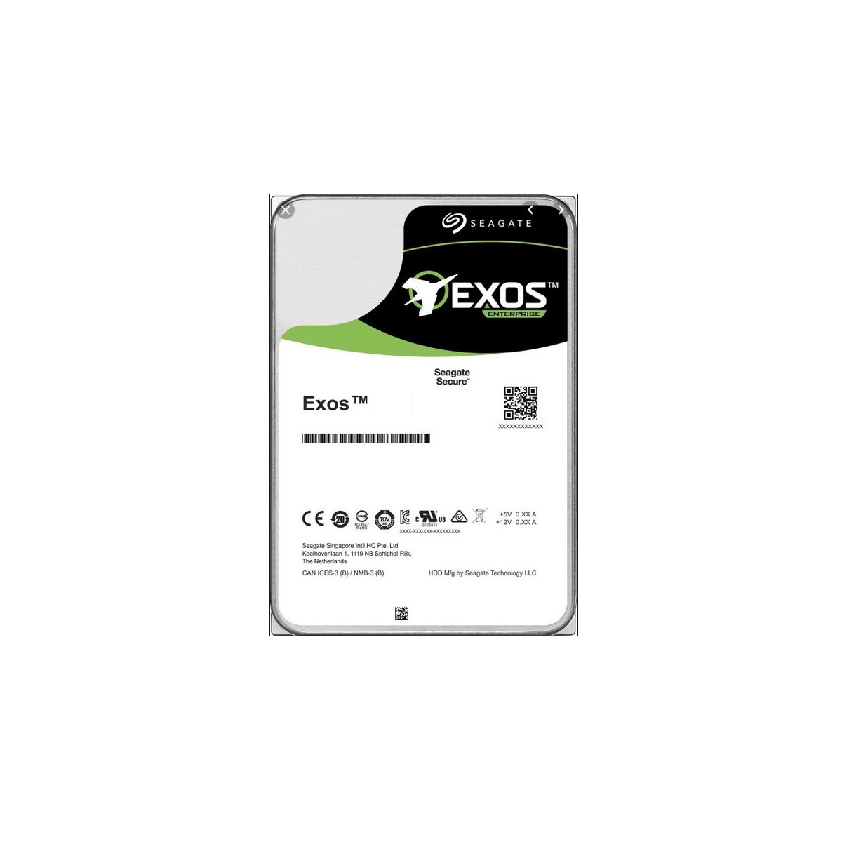 Seagate Exos X16 - 3.5 - 14000 GB - 7200 RPM