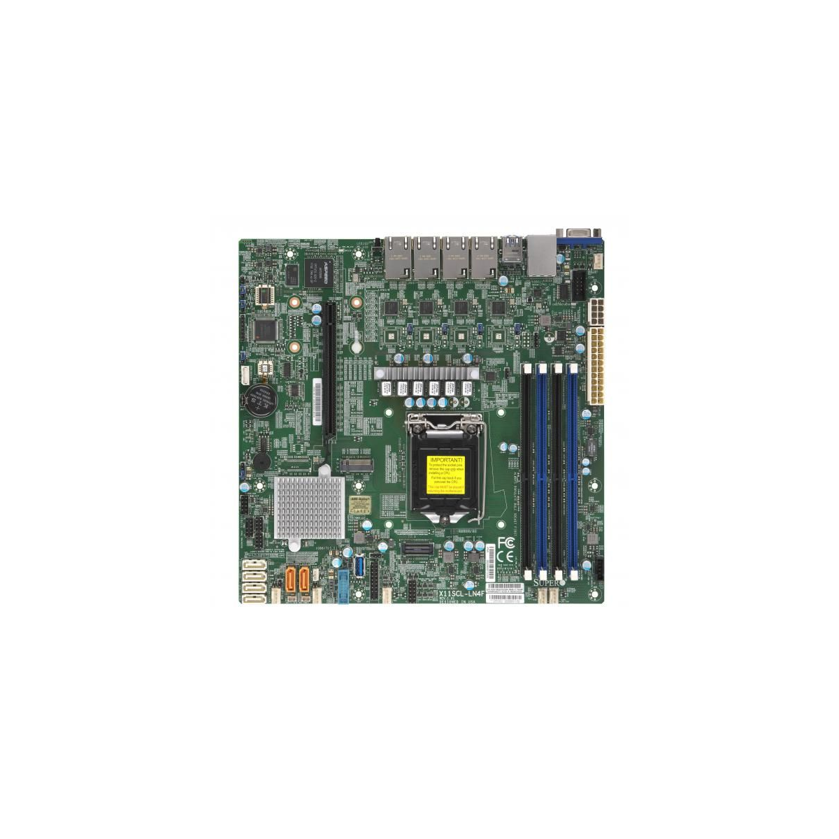 Supermicro Motherboard X11SCL-LN4F - Socket 1151 - E-2200/2100 - Motherboard - Intel Socket 1151 (Core i)