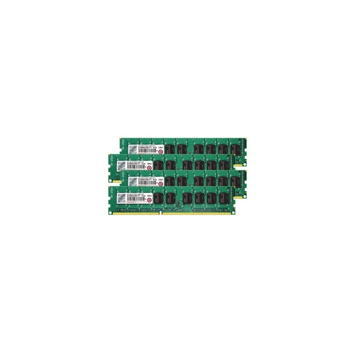 Transcend JetRam TS32GJMA545H - 32 GB - 4 x 8 GB - DDR3 - 1866 MHz - 240-pin DIMM - Green