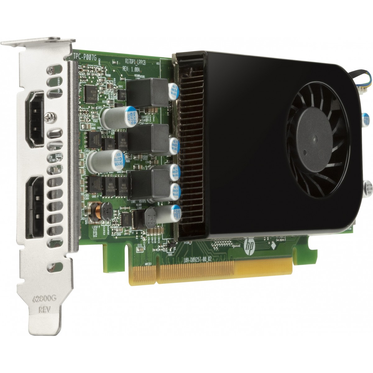 AMD Radeon RX550X 4GB LP DisplayPort Card