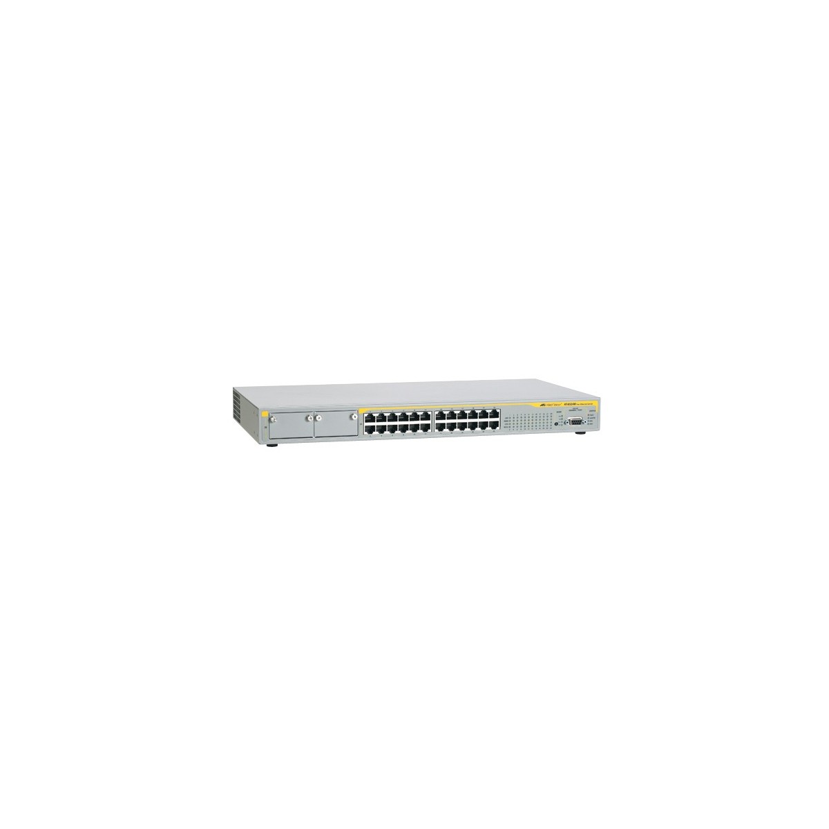 Allied Telesis 10/100TX x 24 ports Managed Fast Ethernet Layer 2+ Switch - Managed - L2+ - Full duplex - 1U
