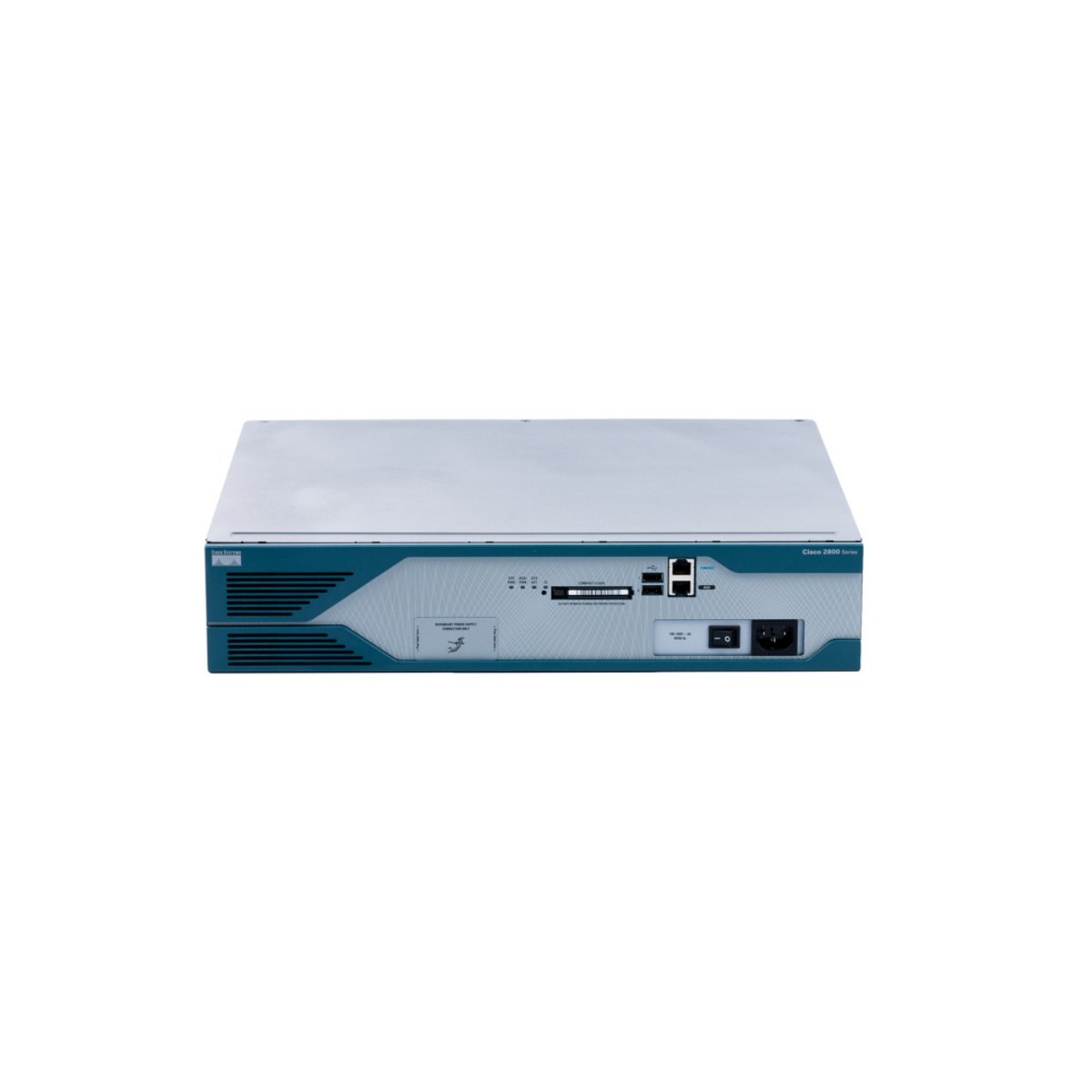 Cisco 2851 AC PWR 2GE IHWIC 3PVDM 1NME-XD 2AIM IP BASE - Router - WLAN