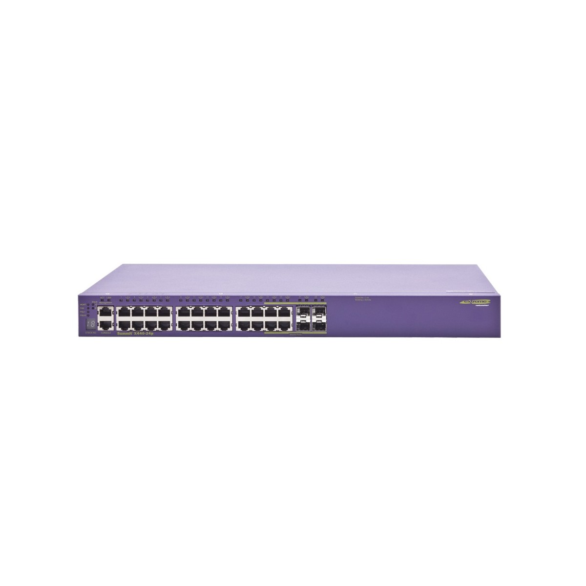 Extreme Networks Summit X440-24p - Managed - L2/L3 - Gigabit Ethernet (10/100/1000) - Power over Ethernet (PoE) - Rack mounting 