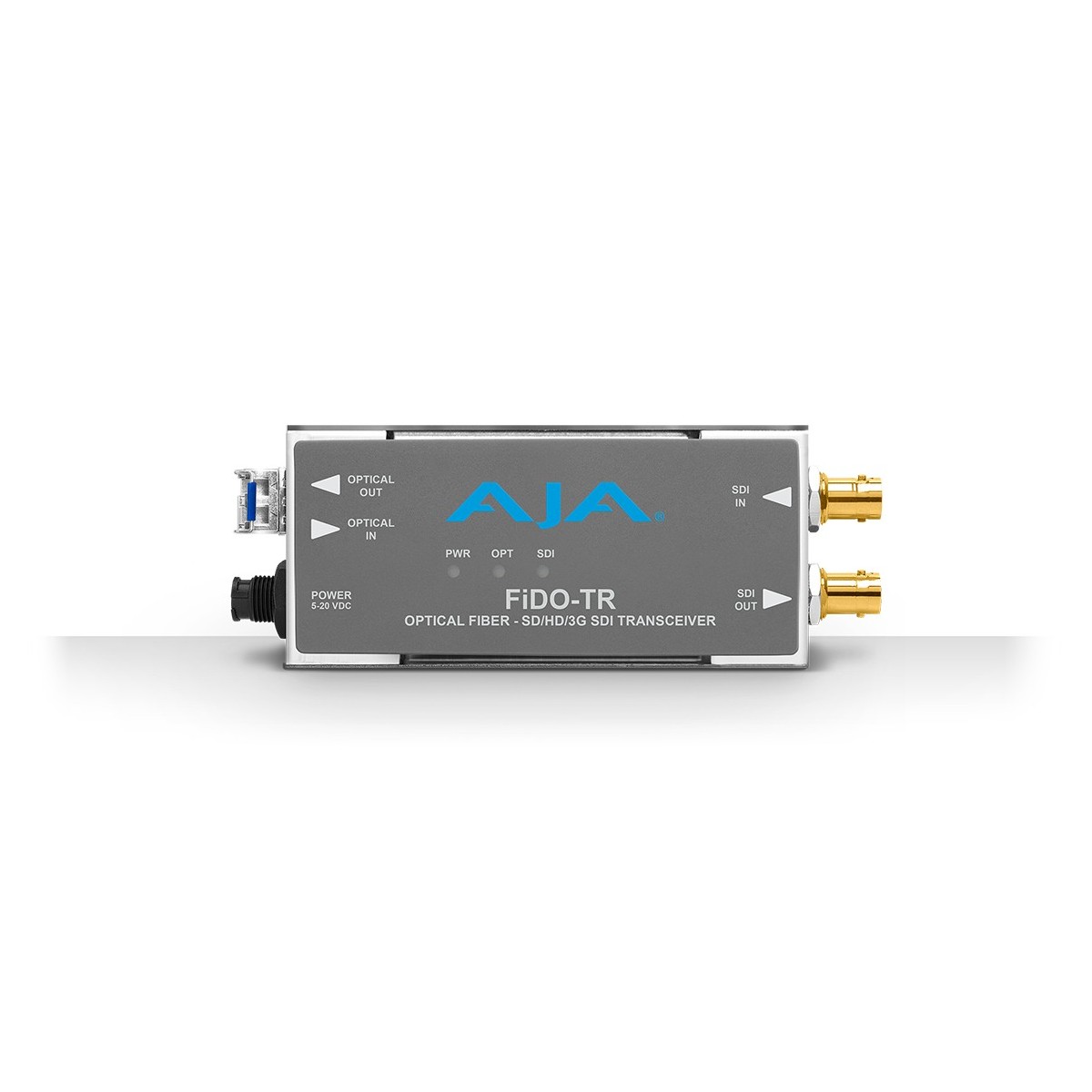 AJA FiDO-TR - 3 Gbit/s - Active video converter - Gray - 20 V - 0 - 40 °C - -40 - 60 °C