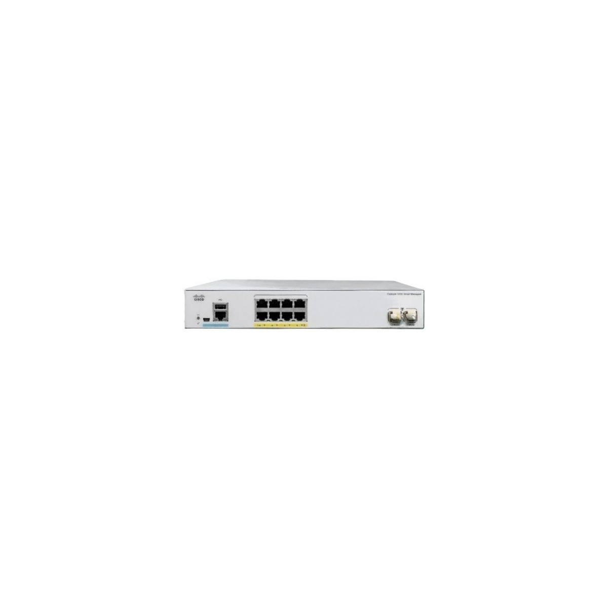 Cisco Catalyst C1000-8T-E-2G-L - Managed - L2 - Gigabit Ethernet (10/100/1000) - Full duplex