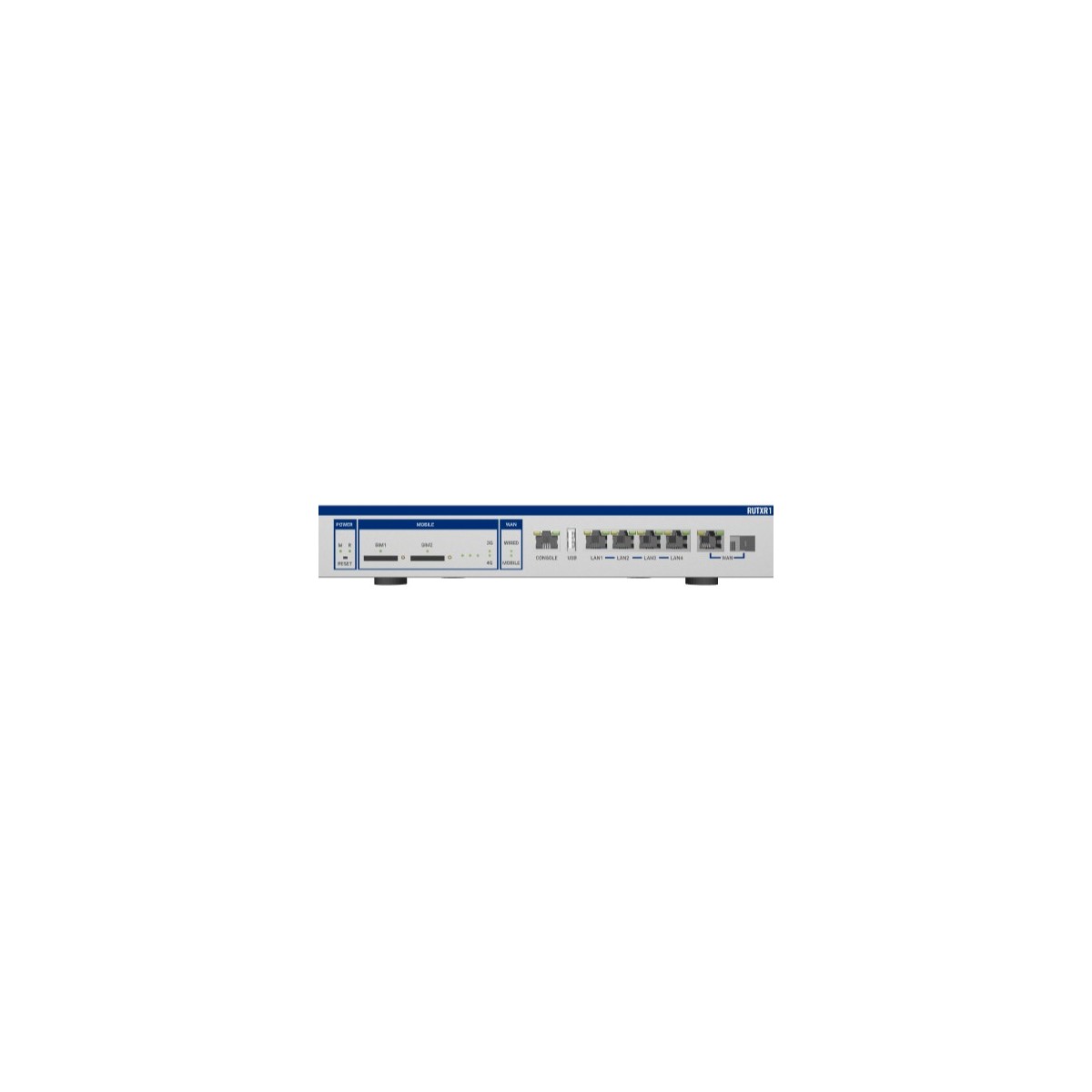 Teltonika RUTXR1 Enterprise Rack-Mountable SFP/LTE Router - Router - 1 Gbps