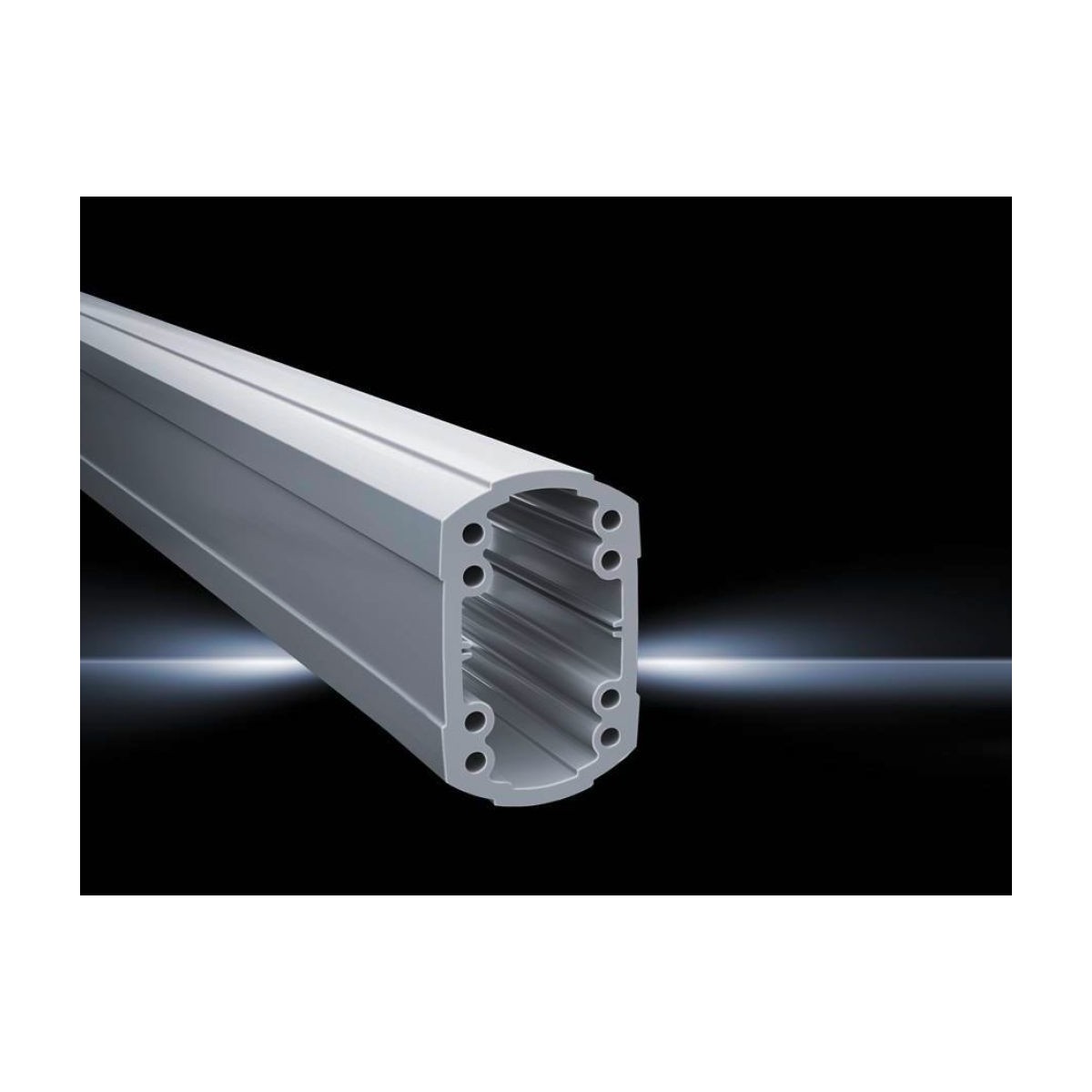 Rittal CP 6212.200 - Straight cable tray - 2 m - Aluminum - Aluminum