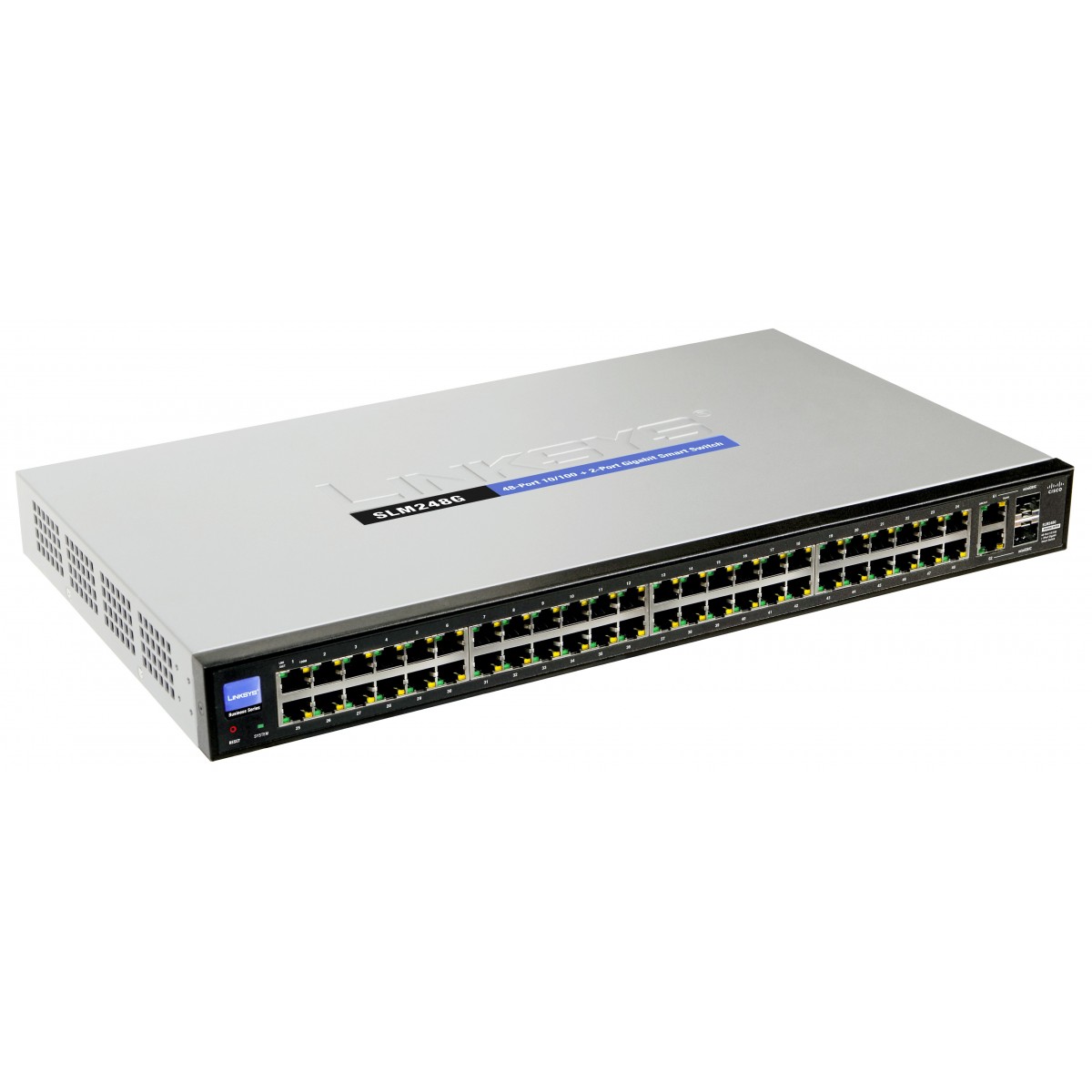 Cisco SLM248G-G5 48-port 10/100+ 2-port Gigabit Smart Switch 2 combo SFPs Neu in Box