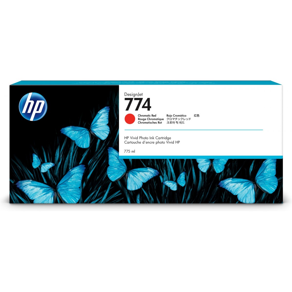 HP 774 - Original - Pigment-based ink - Red - HP - HP DesignJet Z6810 - Z6610 - 775 ml
