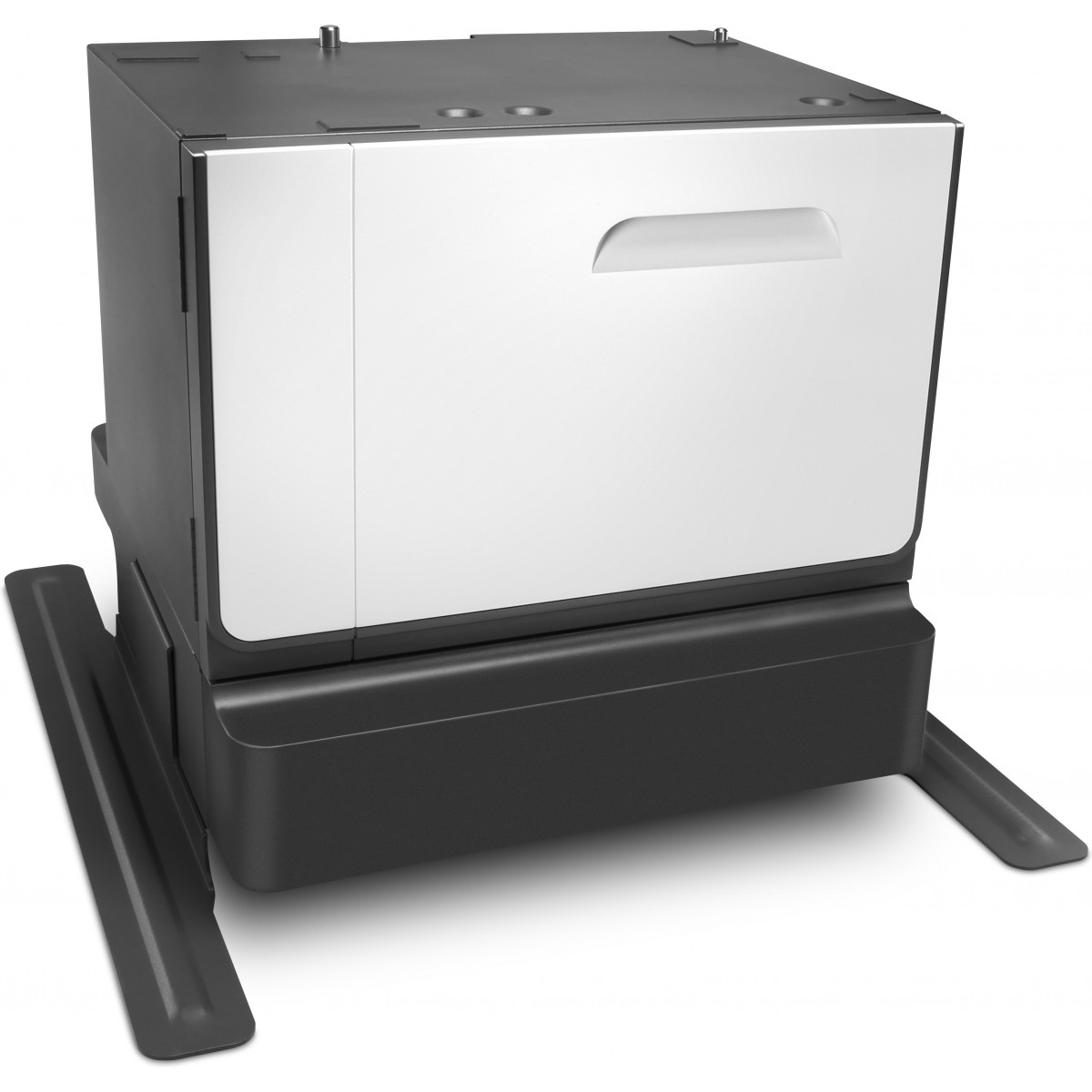 HP PageWide Enterprise Printer Cabinet and Stand - Black - Grey - PageWide Enterprise Color MFP 586 - Business - Enterprise - 66