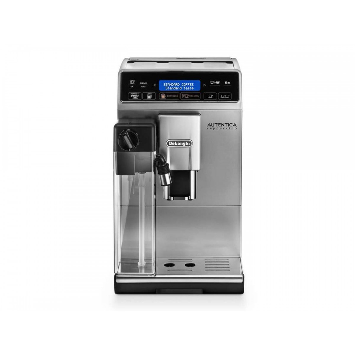 De Longhi Autentica ETAM29660SB - Espresso machine - Coffee beans - Ground coffee - Built-in grinder - 1450 W - Black - Silver