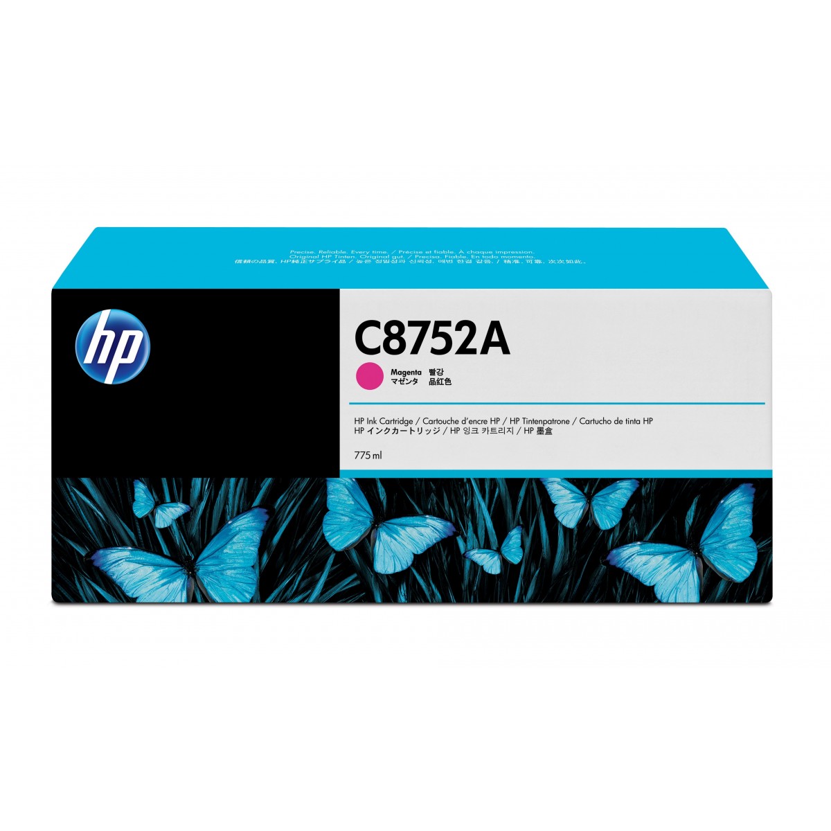 HP C8752A - Original - Pigment-based ink - Magenta - HP CM 8060 - 8050 Color MFP - 1 pc(s) - Magenta