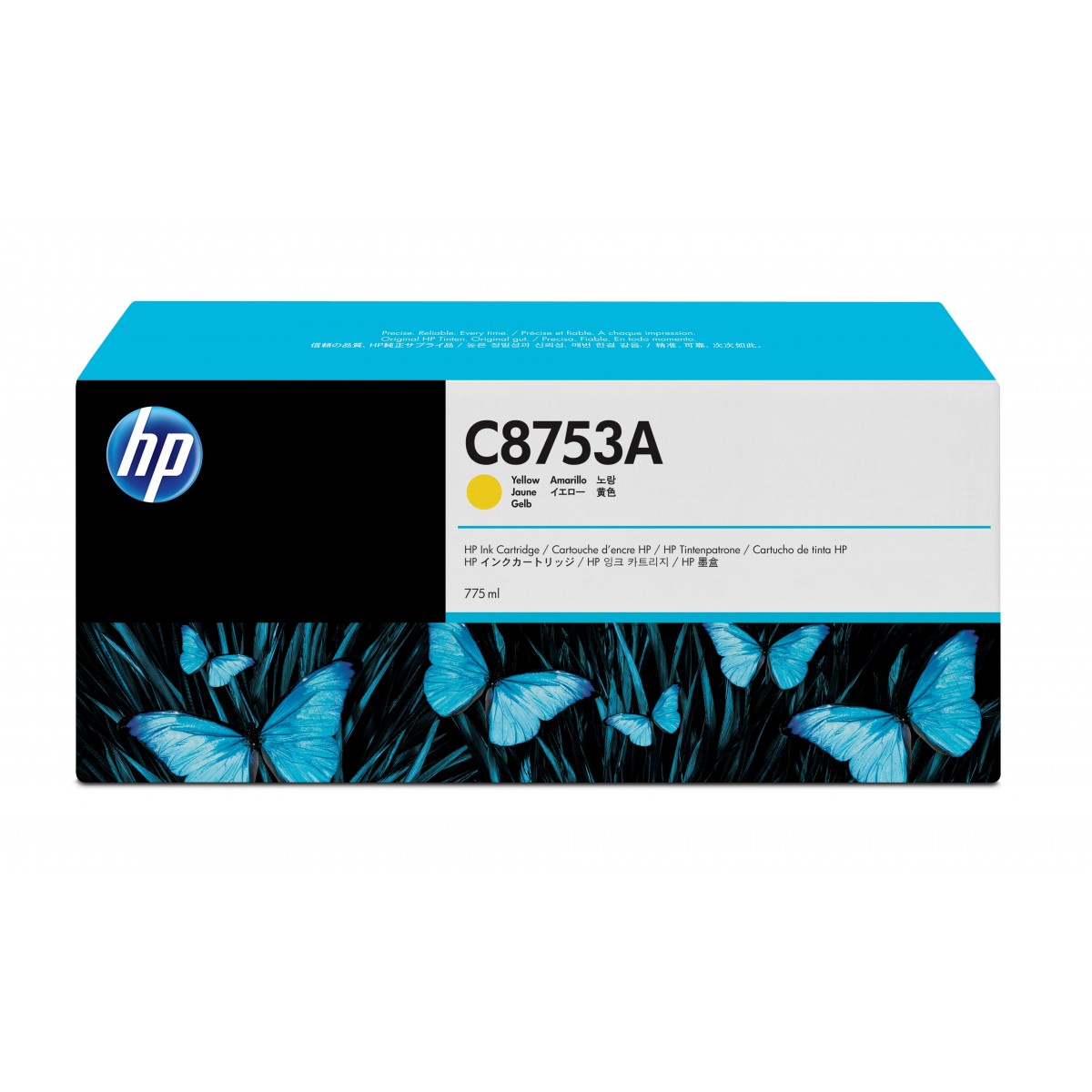 HP C8753A - Original - Pigment-based ink - Yellow - HP CM 8060 - 8050 Color MFP - 1 pc(s) - Yellow