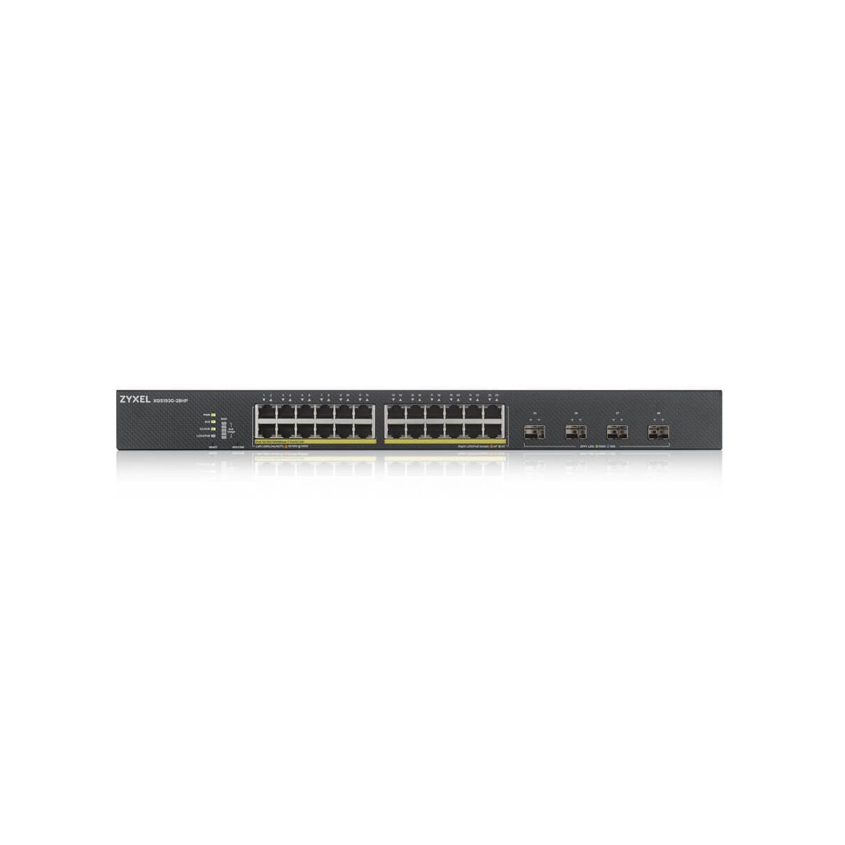 ZyXEL XGS1930-28HP - Managed - L3 - Gigabit Ethernet (10/100/1000) - Power over Ethernet (PoE) - Rack mounting
