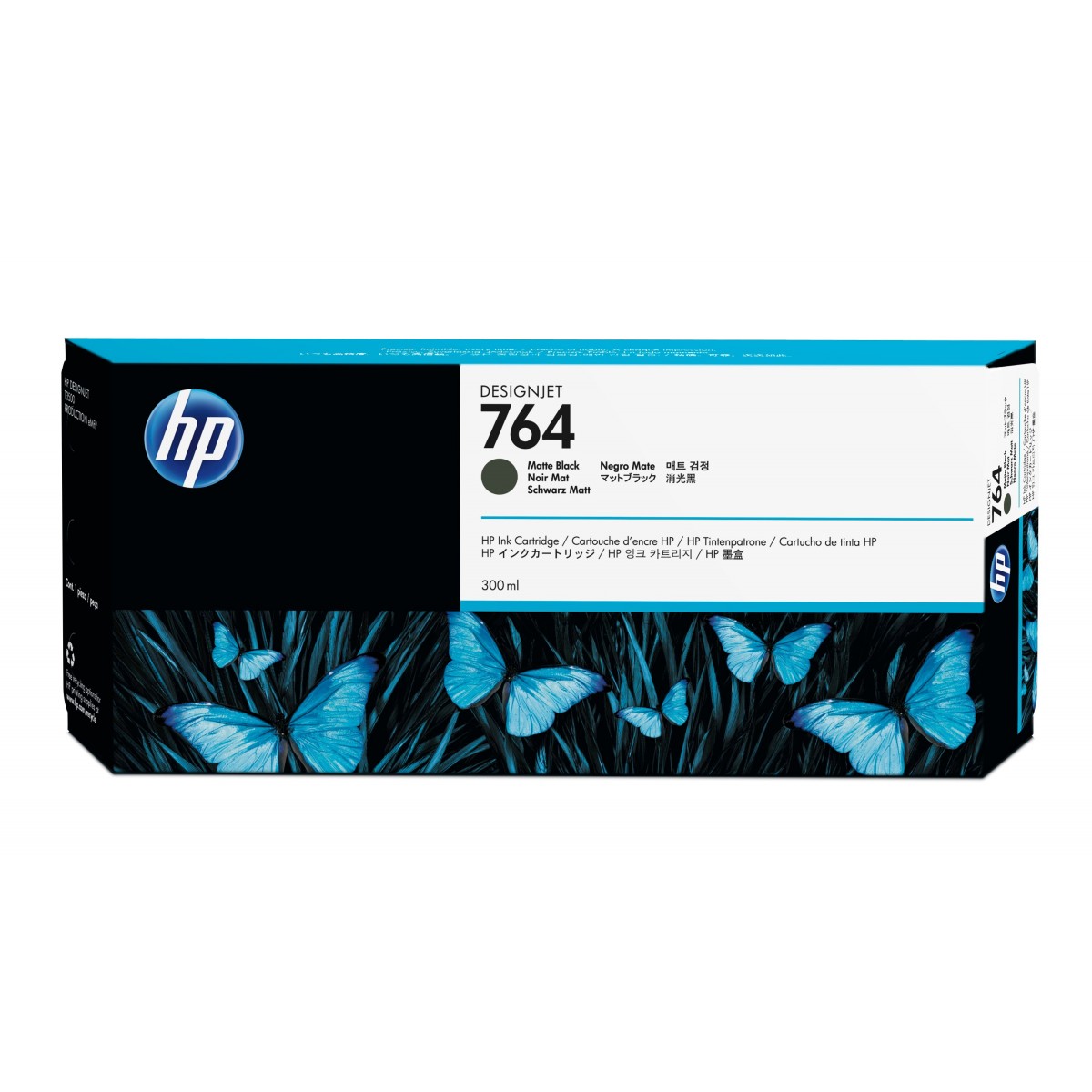 HP 764 - Original - Pigment-based ink - Matte black - HP - HP DesignJet T3500 - 1 pc(s)