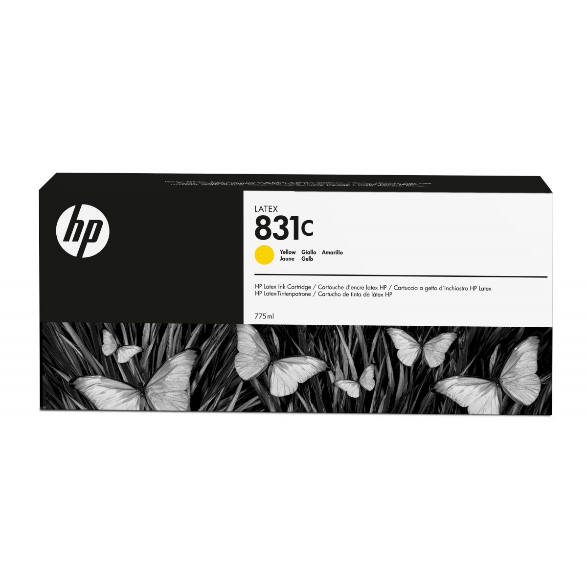 HP 831C - Original - Latex - Yellow - HP - HP Latex 310 - 330 - 360 - 560 - 570 - 315 - 335 - 1 pc(s)