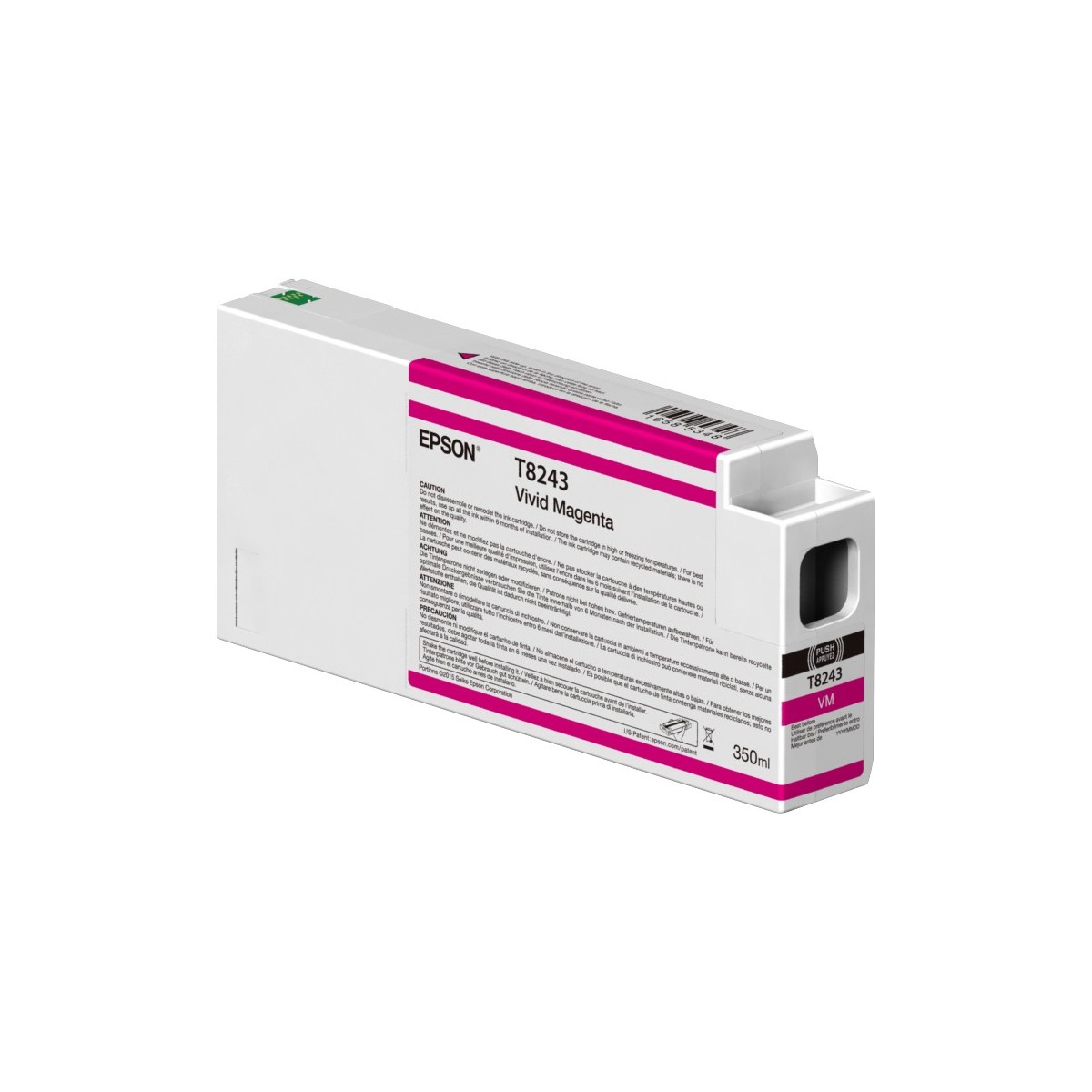 Epson Singlepack Vivid Magenta T824300 UltraChrome HDX/HD 350ml - Pigment-based ink - 350 ml - 1 pc(s)