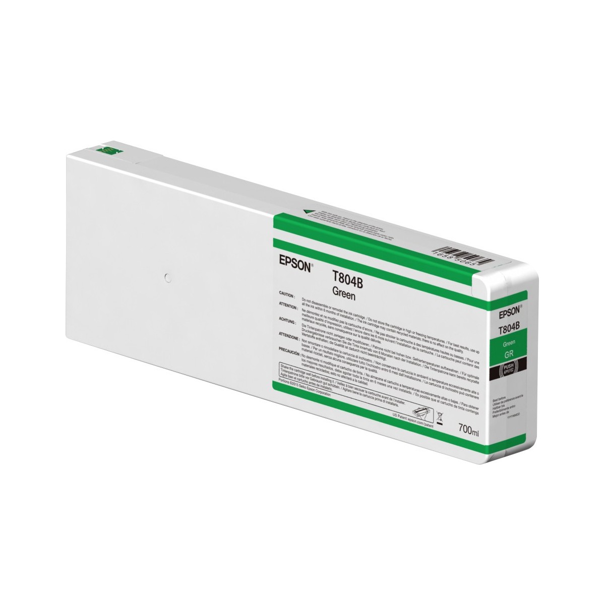 Epson Singlepack Green T804B00 UltraChrome HDX 700ml - Pigment-based ink - 700 ml - 1 pc(s)