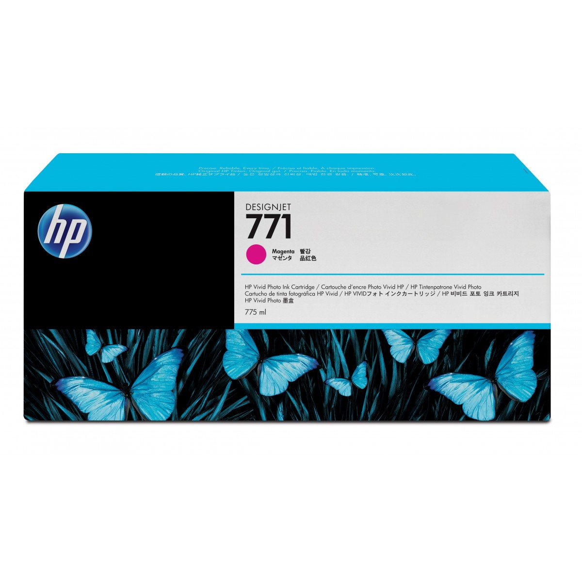 HP 771 - Original - Pigment-based ink - Magenta - HP DesignJet Z6200 - Z6610 - Z6810 - Inkjet printing - 1 pc(s)