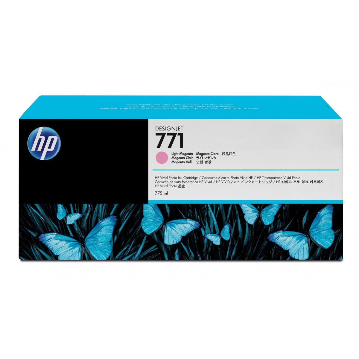HP 771 - Original - Pigment-based ink - Light magenta - HP DesignJet Z6200 Photo - Z6810 Photo - 1 pc(s) - Inkjet printing