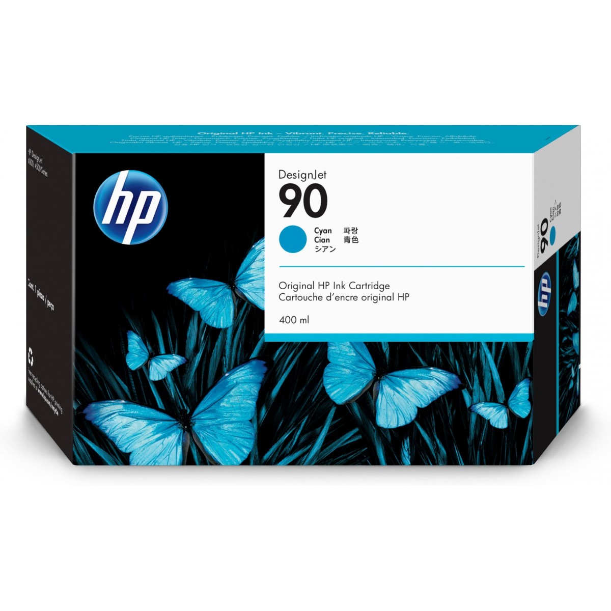 HP 90 - Original - Dye-based ink - Cyan - HP - Multi pack - HP Designjet 4000 - 4500