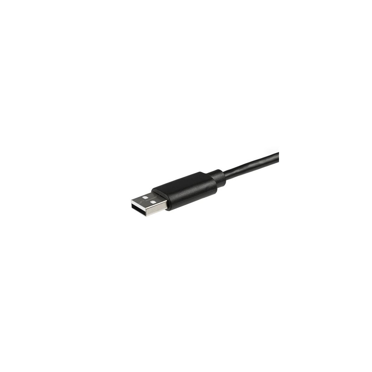 StarTech.com USB 2.0 to Fiber Optic Converter - Open SFP - Wired - USB - Fiber - 100 Mbit/s - Black