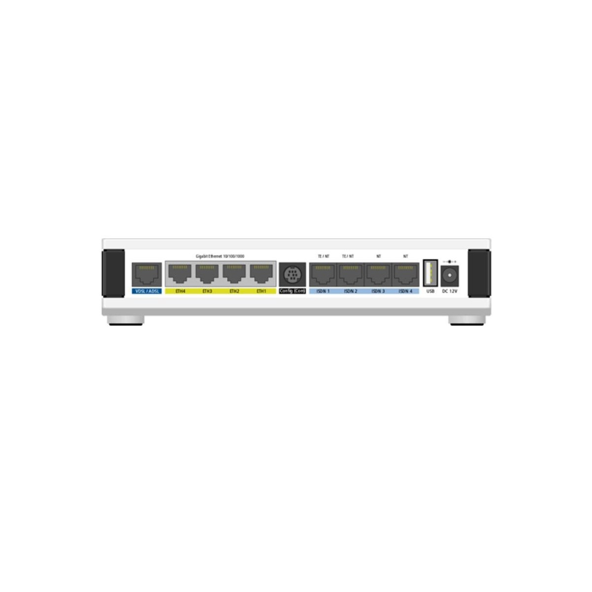 1784VA - Router - ISDN/DSL - 4-Port-Switch