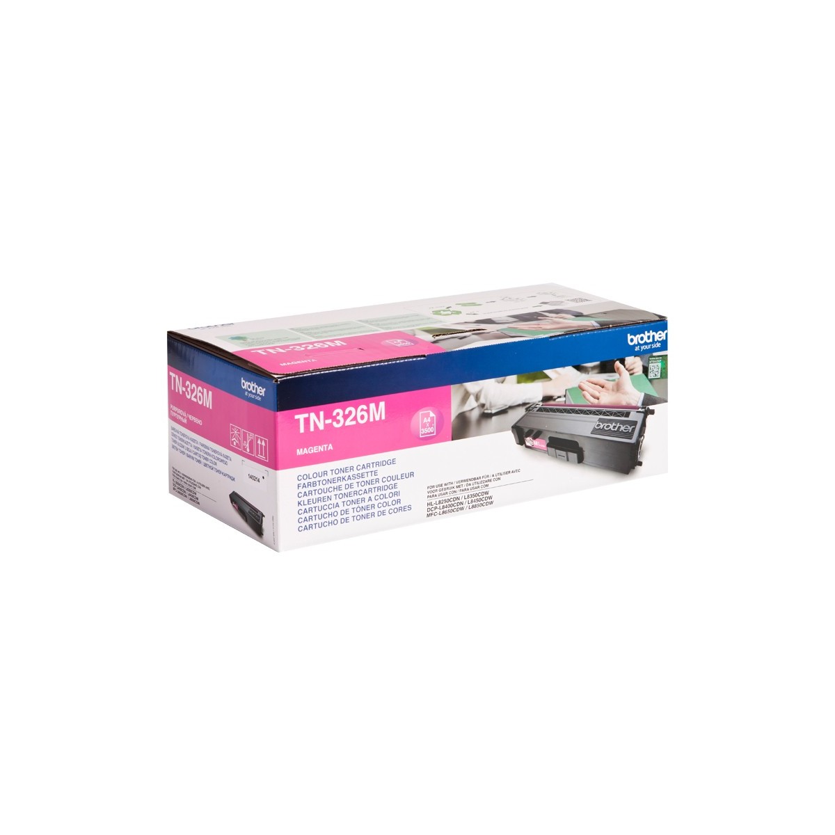 Brother TN-326M - 3500 pages - Magenta - 1 pc(s)