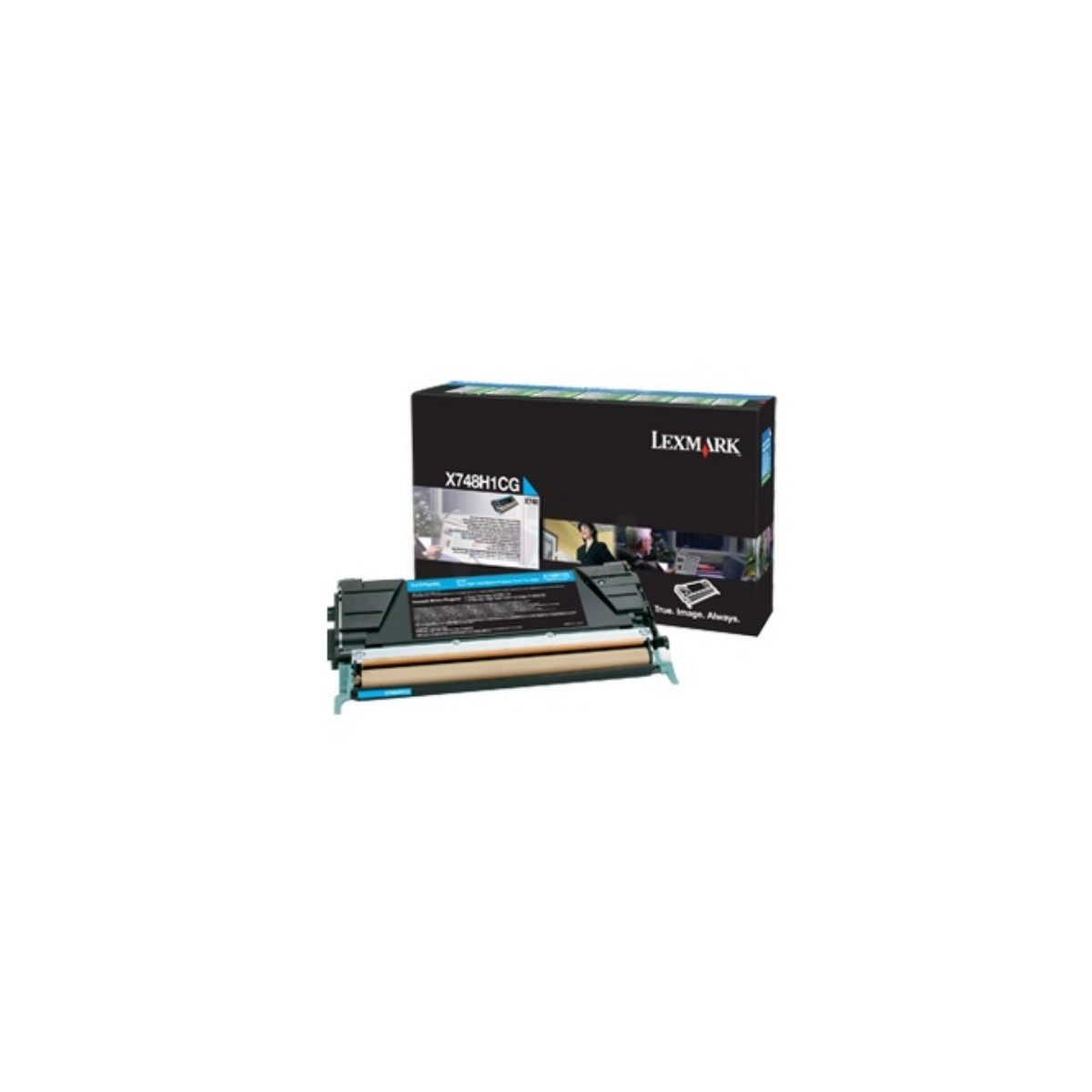 Lexmark X748H3CG - 10000 pages - Cyan - 1 pc(s)