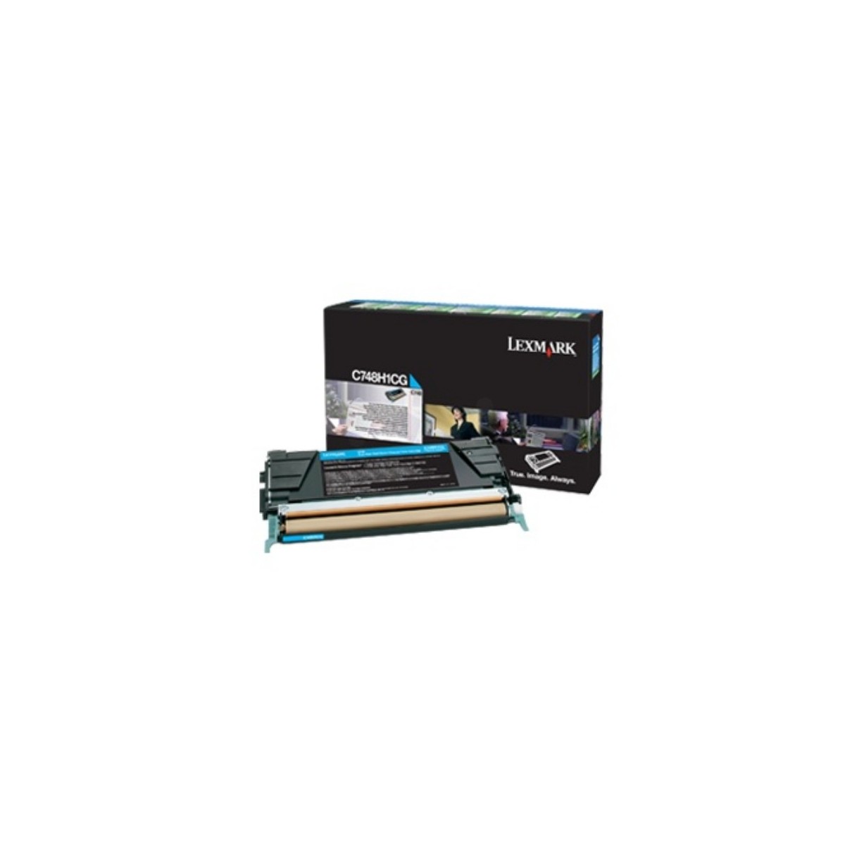 Lexmark C748H3CG - 10000 pages - Cyan - 1 pc(s)