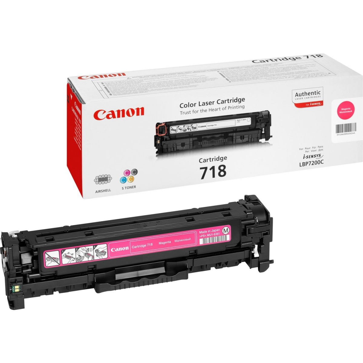 Canon CRG-718 M - 2900 pages - Magenta - 1 pc(s)