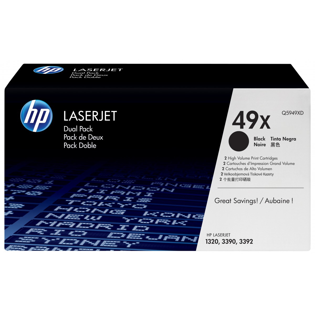 HP 49X - 6000 pages - Black - 2 pc(s)