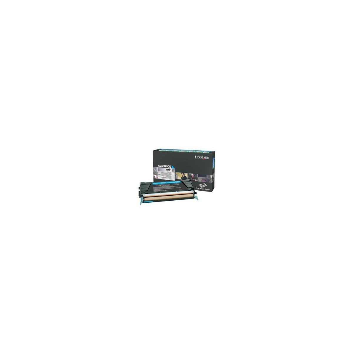 Lexmark C736H1CG - 10000 pages - Cyan - 1 pc(s)