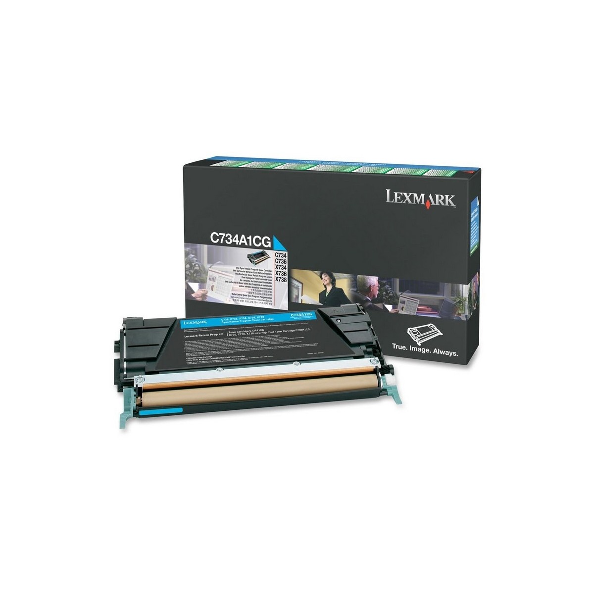 Lexmark C734A1CG - 6000 pages - Cyan - 1 pc(s)