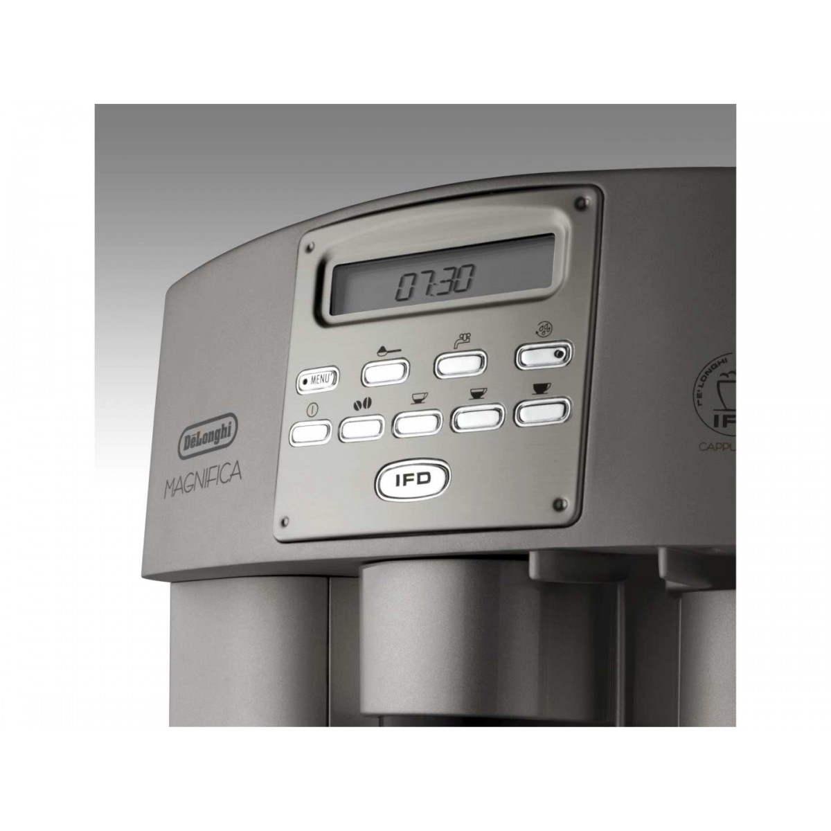 De Longhi ESAM 3500 - Espresso machine - 1.8 L - Coffee beans,Ground coffee - Built-in grinder - 1350 W - Silver