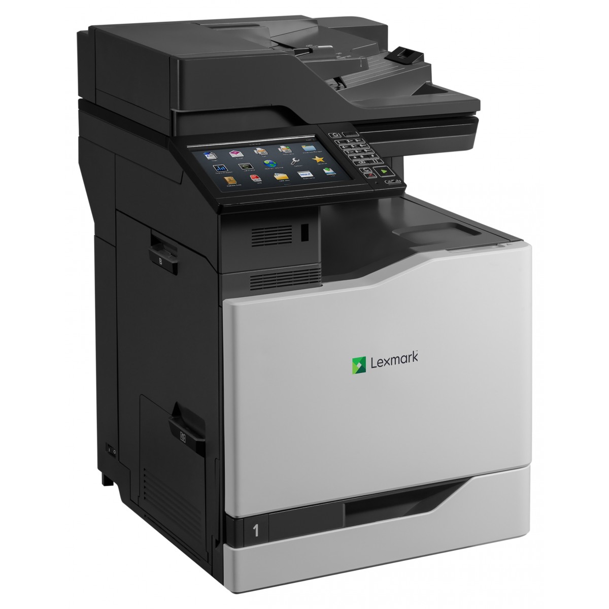 Lexmark CX825de - Laser - Colour printing - 1200 x 1200 DPI - A4 - Direct printing - Black - Grey