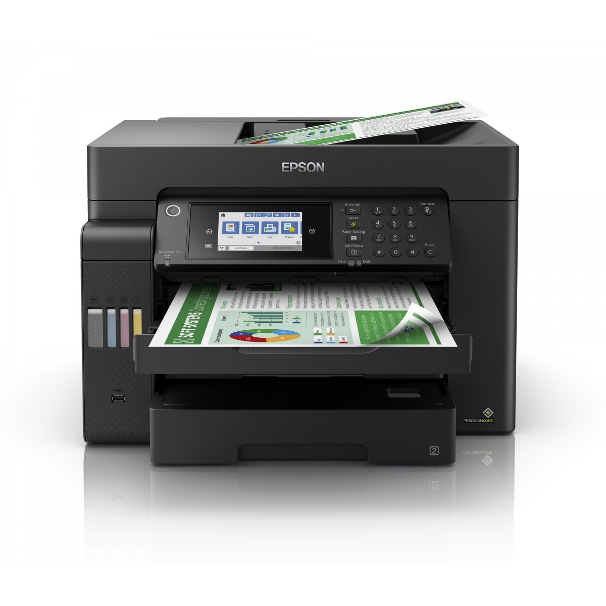 Epson EcoTank L15150 - Inkjet - Colour printing - 4800 x 2400 DPI - A3+ - Direct printing - Black