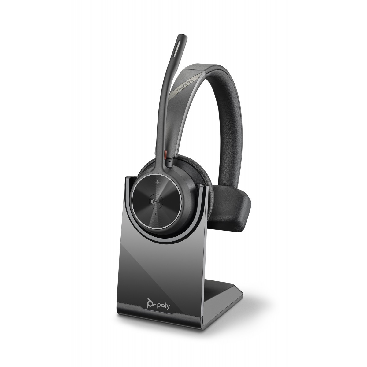 Poly BT Headset Voyager 4310 UC Mono USB-A Teams mit Stand - Headset