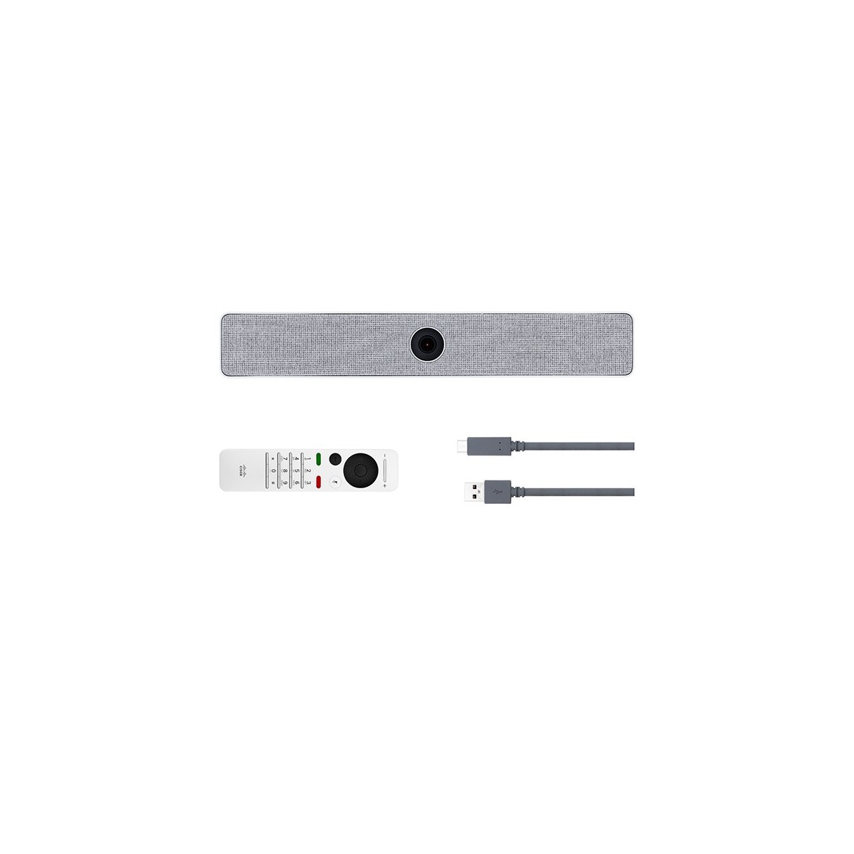 Cisco Room USB - With Remote - 8 MP - CMOS - 25.4 / 1.4 mm (1 / 1.4") - 2x - 120° - 1 m