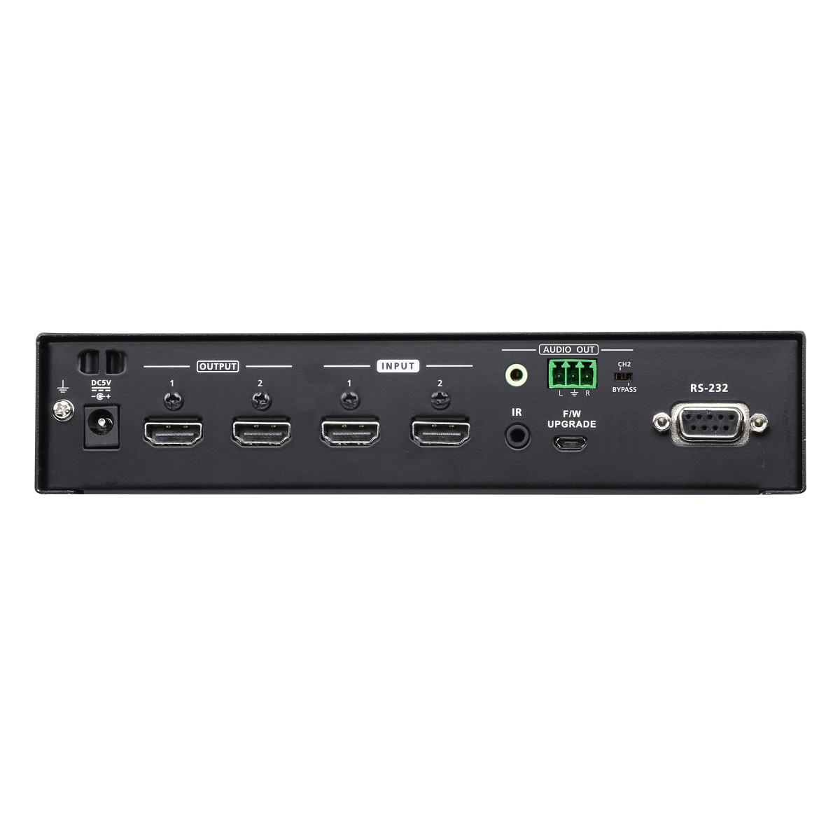 ATEN 2 x 2 True 4K HDMI Matrix Switch with Audio De-Embedder - Audio/Multimedia - Digital/Display/Video