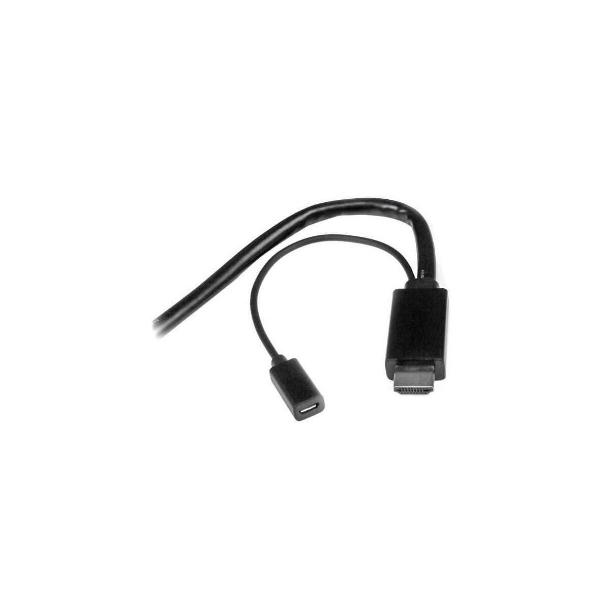 StarTech.com HDMI - DisplayPort or Mini DisplayPort to HDMI Converter Cable - 2 m (6 ft.) - 2 m - DisplayPort + Mini DisplayPort